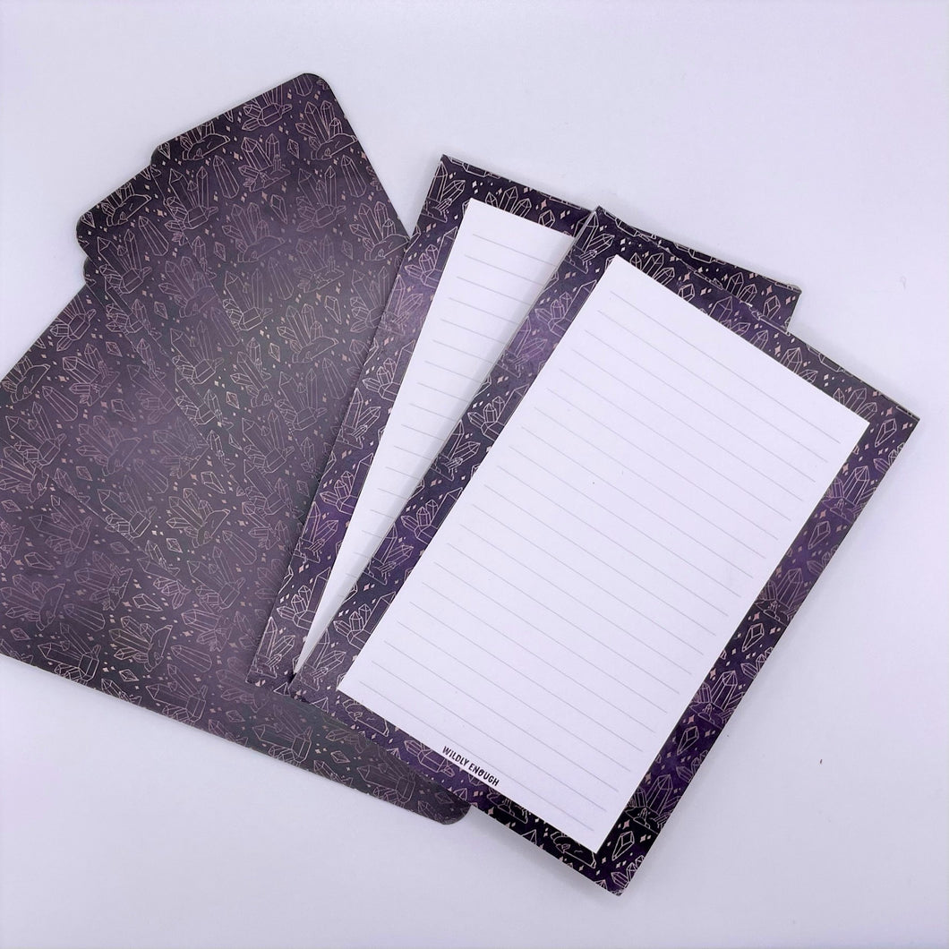 Amethyst Pattern Notepad - 4x6
