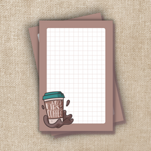 Load image into Gallery viewer, But First Coffee Notepad
