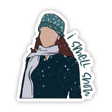 Load image into Gallery viewer, Lorelai Gilmore I Smell Snow Sticker
