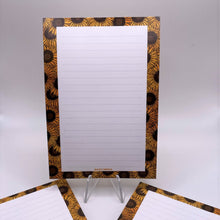 Load image into Gallery viewer, Sunflower Pattern Notepad - 4x6
