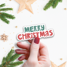 Load image into Gallery viewer, Merry Christmas Nordic Sticker

